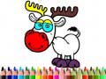 Xogo Back to School: Deer Coloring Book