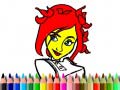 Xogo Back To School: Cute Girl Coloring