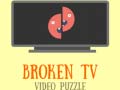 Xogo Broken TV Video Puzzle