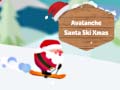 Xogo Avalanche Santa Ski Xmas