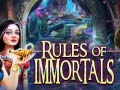 Xogo Rules of Immortals