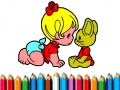 Xogo Back To School: Aby Girl Coloring