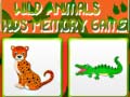 Xogo Wild Animals Kids Memory game