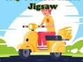 Xogo City Scooter Rides Jigsaw