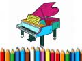 Xogo Back To School: Piano Coloring Book