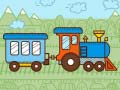 Xogo Trains For Kids Coloring