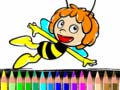 Xogo Back To School Maja the Bee Coloring Book