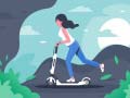 Xogo Electric Scooter Rides Jigsaw
