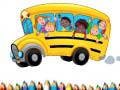 Xogo School Bus Coloring Book