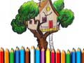 Xogo Tree House Coloring Book