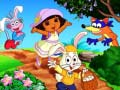 Xogo Dora Happy Easter Spot the Difference