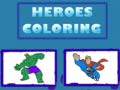 Xogo Heroes Coloring 
