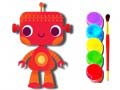 Xogo Back to School: Robot Coloring Book