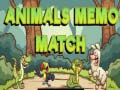 Xogo Animals Memo Match