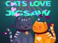Xogo Cats Love Jigsaw