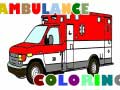 Xogo Ambulance Trucks Coloring Pages
