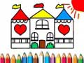 Xogo Doll House Coloring Book