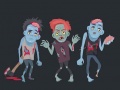 Xogo Zombies and Skeletons Coloring