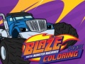 Xogo Baze and the monster machines Coloring Book