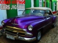 Xogo Cuban Vintage Cars Jigsaw