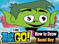 Xogo How to Draw Beast Boy