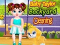 Xogo Baby Taylor Backyard Cleaning