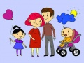 Xogo Happy Family Coloring Book