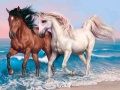 Xogo Animals Jigsaw Puzzle Horses