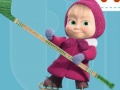 Xogo Masha and the Bear Hockey