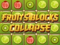 Xogo Fruits Blocks Collapse