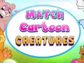 Xogo Match Cartoon Creatures