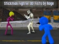 Xogo Stickman Fighter 3D: Fists Of Rage