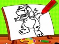 Xogo Easy Kids Coloring Dinosaur