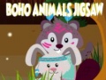 Xogo Boho Animals Jigsaw