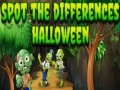 Xogo Spot the differences halloween