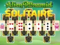 Xogo Alien Pyramid Solitaire