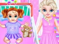 Xogo Little Elsa Caring Day