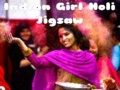 Xogo Indian Girl Holi Jigsaw