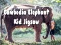 Xogo Cambodia Elephant Kid Jigsaw