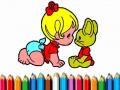 Xogo BTS: Baby Girl Coloring