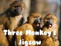 Xogo Three Monkey's Jigsaw