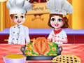 Xogo Chef Twins Thanksgiving Dinner Cooking