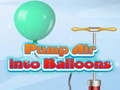 Xogo Pump Air into Balloon