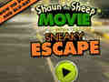 Xogo Shaun The Sheep: Movie Sneaky Escape