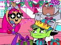 Xogo Teen Titans Christmas Stars