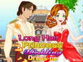 Xogo Long Hair Princess Wedding Dress up