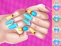 Xogo Elsa Princess Theme Nail Art Diy