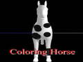 Xogo Coloring horse