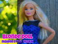 Xogo Blonde Doll Fashion Style Puzzle