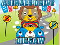 Xogo Animals Drive Jigsaw